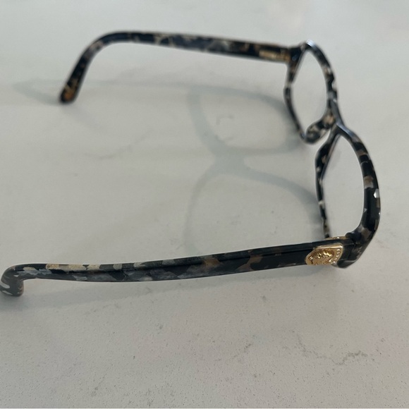 Versace Eyeglasses MOD.3146-B 876 Black Brown Quartz Crystals Italy 53[]16 135 - Picture 8 of 10